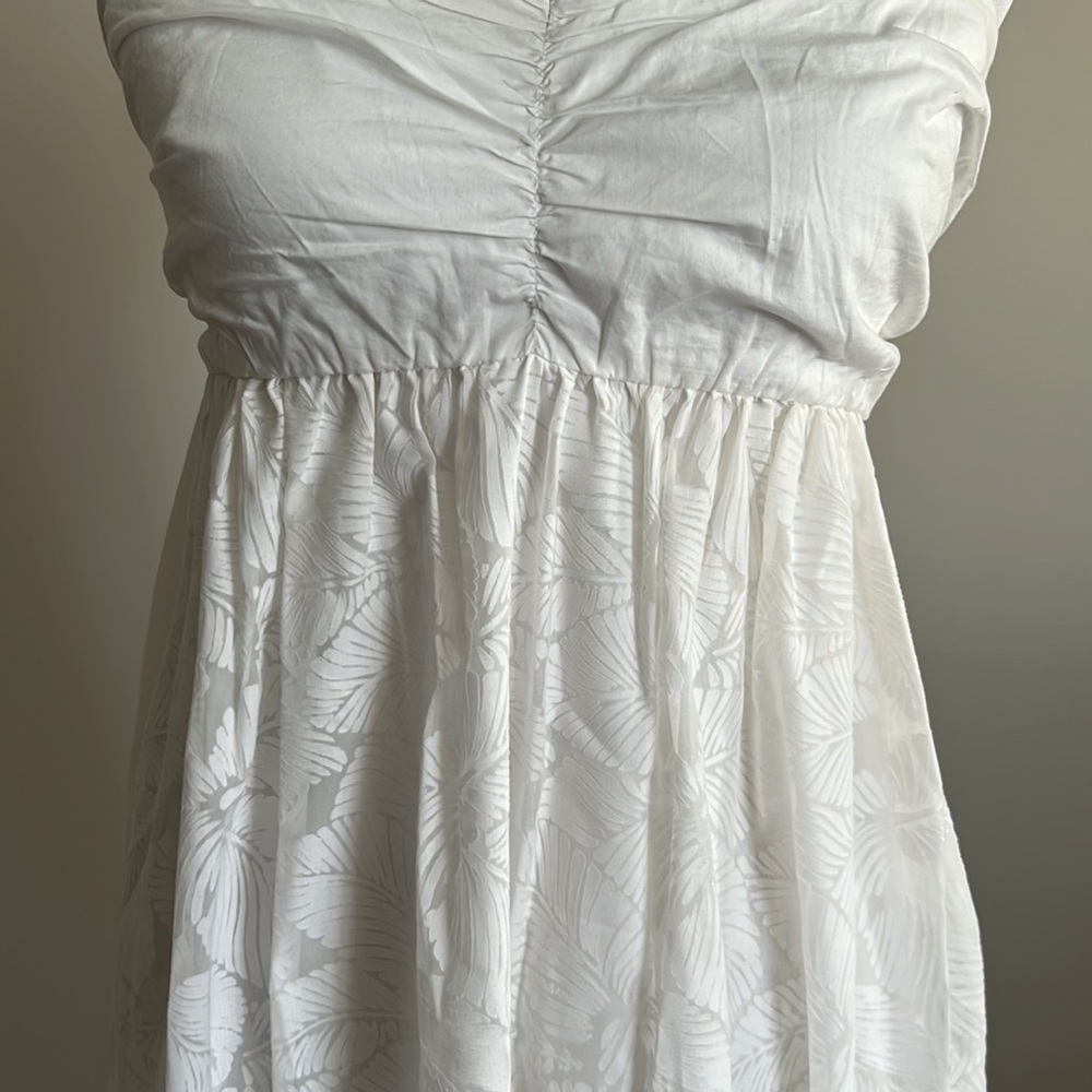Long Tube top Floral Dress - Picture 2 of 6